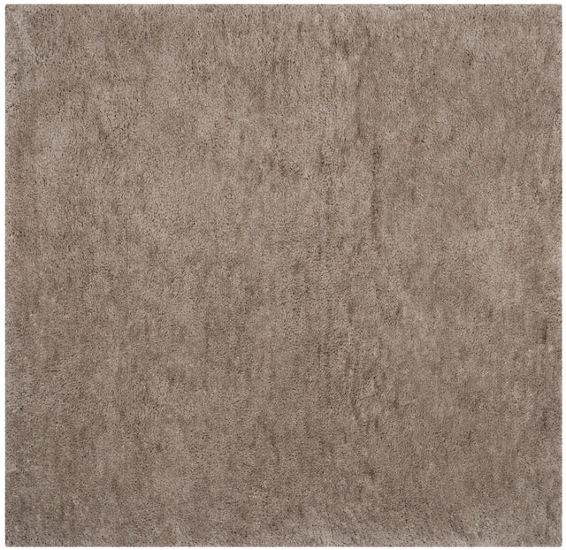Safavieh Sheep Shag 6'-0" x 6'-0" Rug in Silver