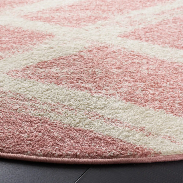 Safavieh Adirondack 6'-0" x 6'-0" Rug in Rose / Cream