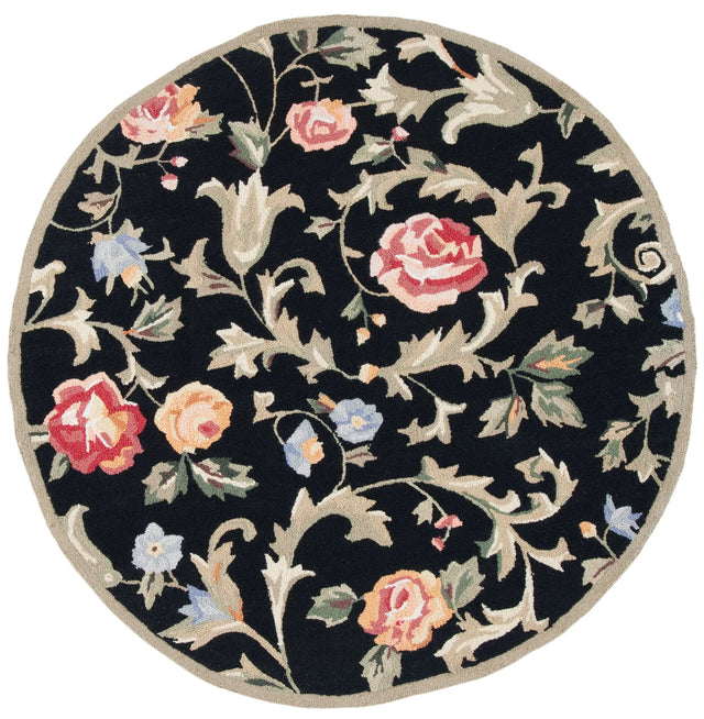 Safavieh Chelsea 5'-6" x 5'-6" Rug in Black