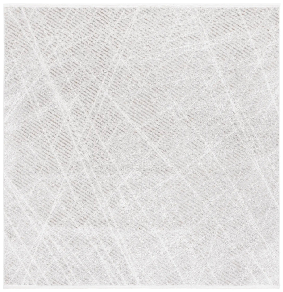Safavieh Mila 6'-7" x 6'-7" Rug in Grey / Ivory