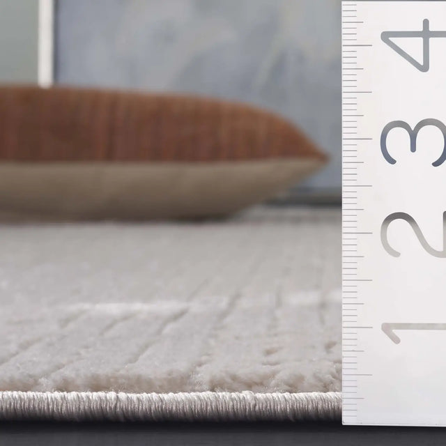 Safavieh Whisper 4'-0" x 6'-0" Rug in Beige / Ivory