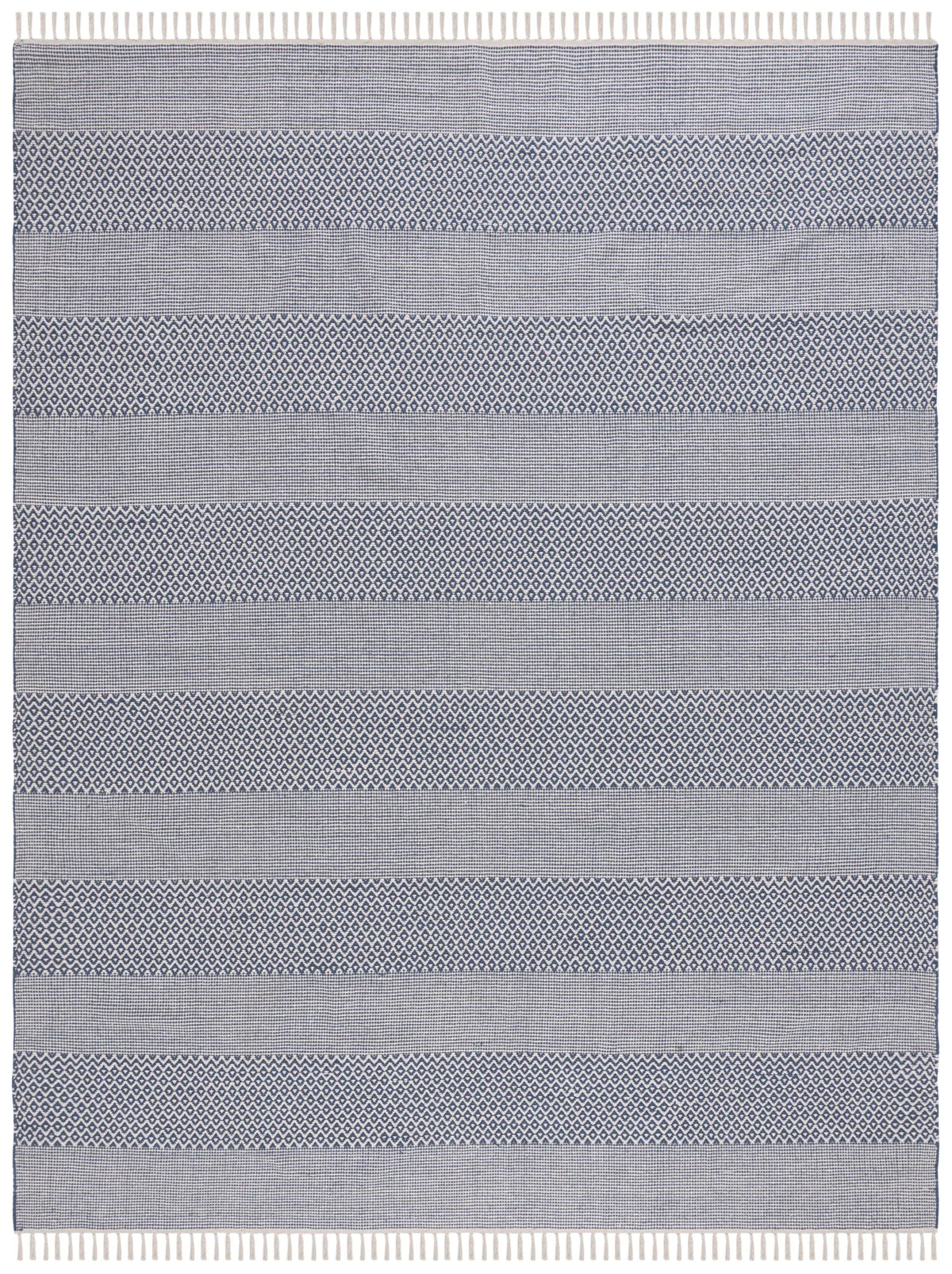 Safavieh Montauk 10'-0" x 14'-0" Rug in Ivory / Navy