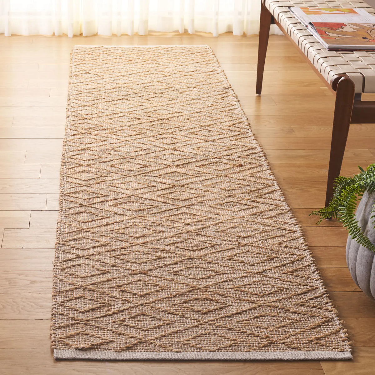 Safavieh Natural Fiber 2'-3" x 9'-0" Rug in Natural