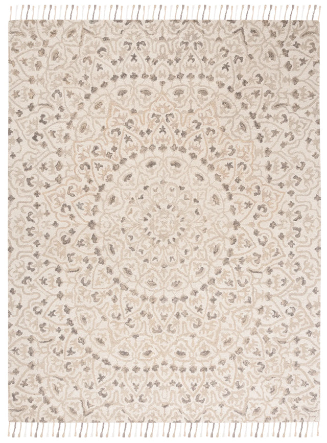Safavieh Blossom 10'-0" x 14'-0" Rug in Ivory / Taupe