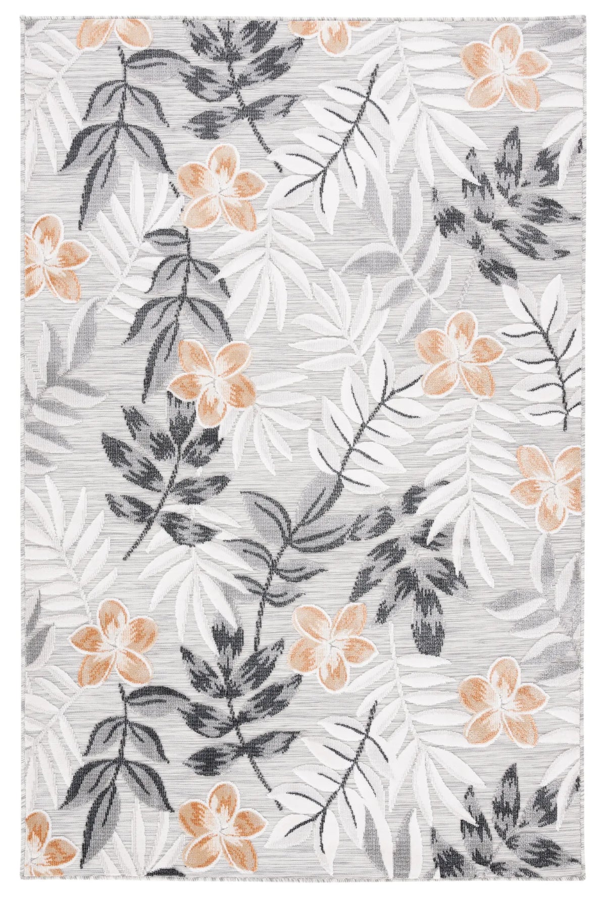 Safavieh Cabana 4'-0" x 6'-0" Rug in Grey / Ivory