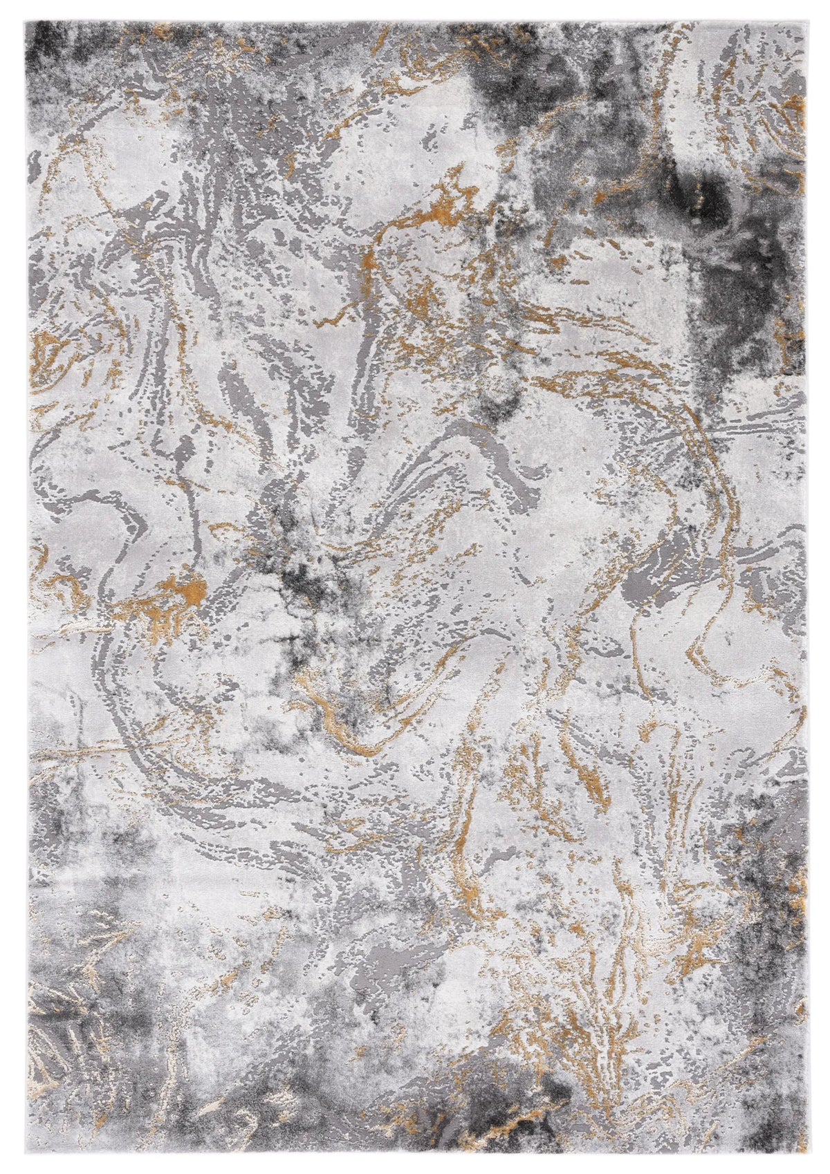 Safavieh Craft 4'-0" x 6'-0" Rug in Grey / Gold
