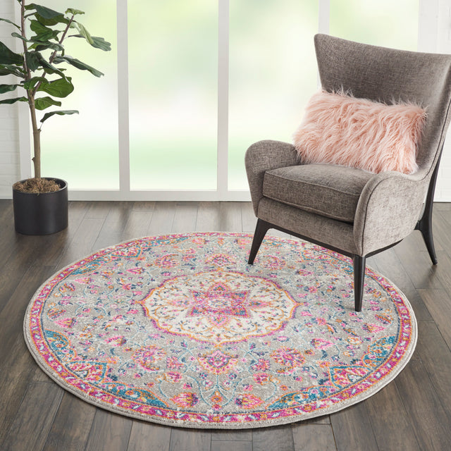 Nourison Passion Psn22 Grey/Multi Rugs