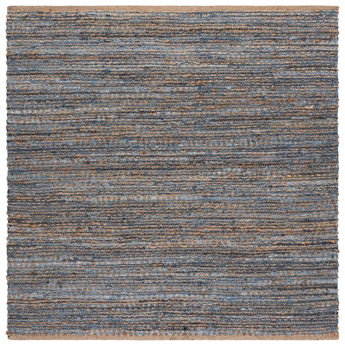 Safavieh Cape Cod 6'-0" x 6'-0" Rug in Natural / Blue
