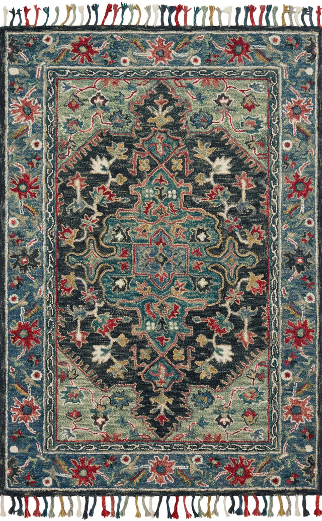 Loloi Zharah Zr-05 Navy/Blue Rug - main flat