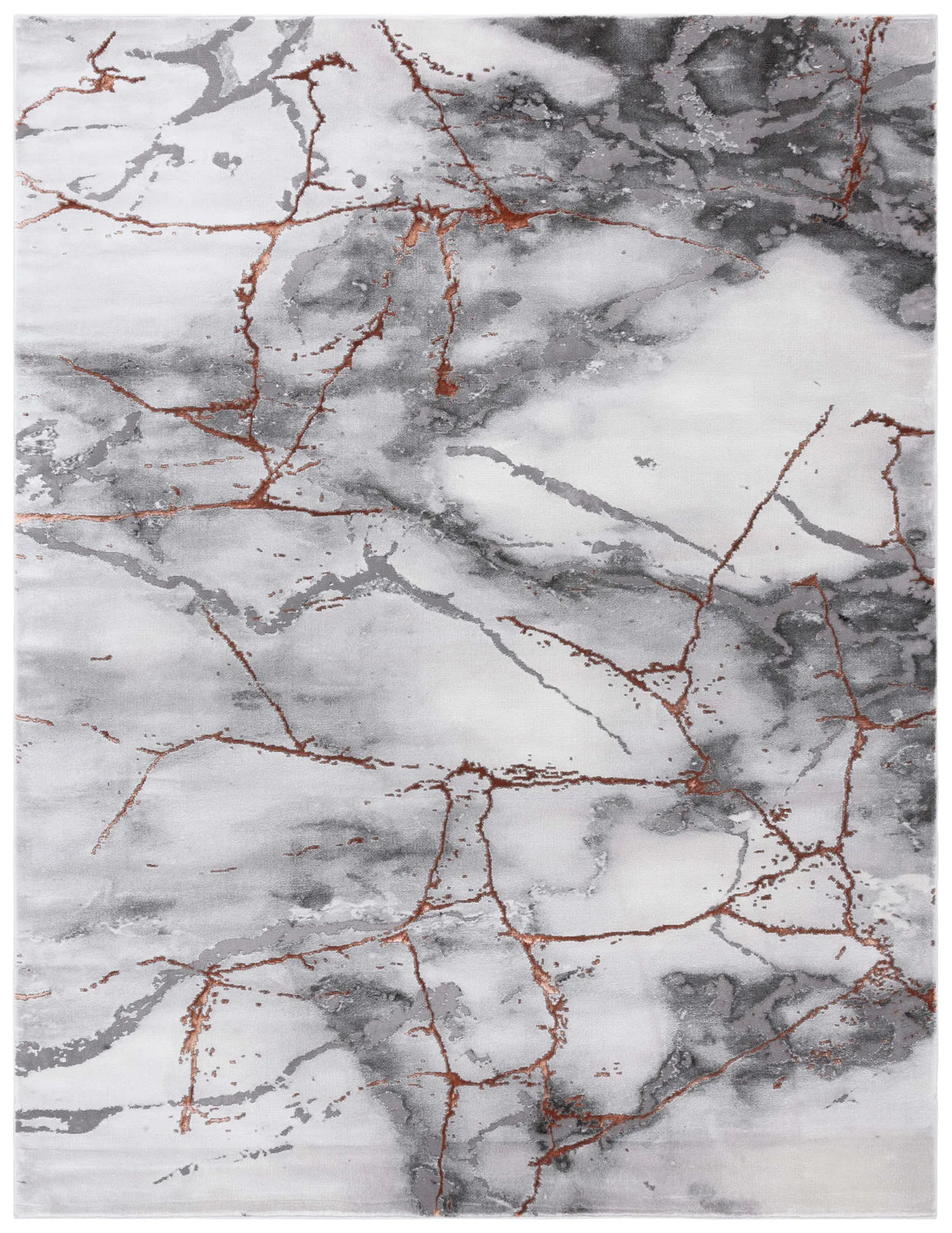 Safavieh Craft 10'-6" x 14'-0" Rug in Grey / Orange