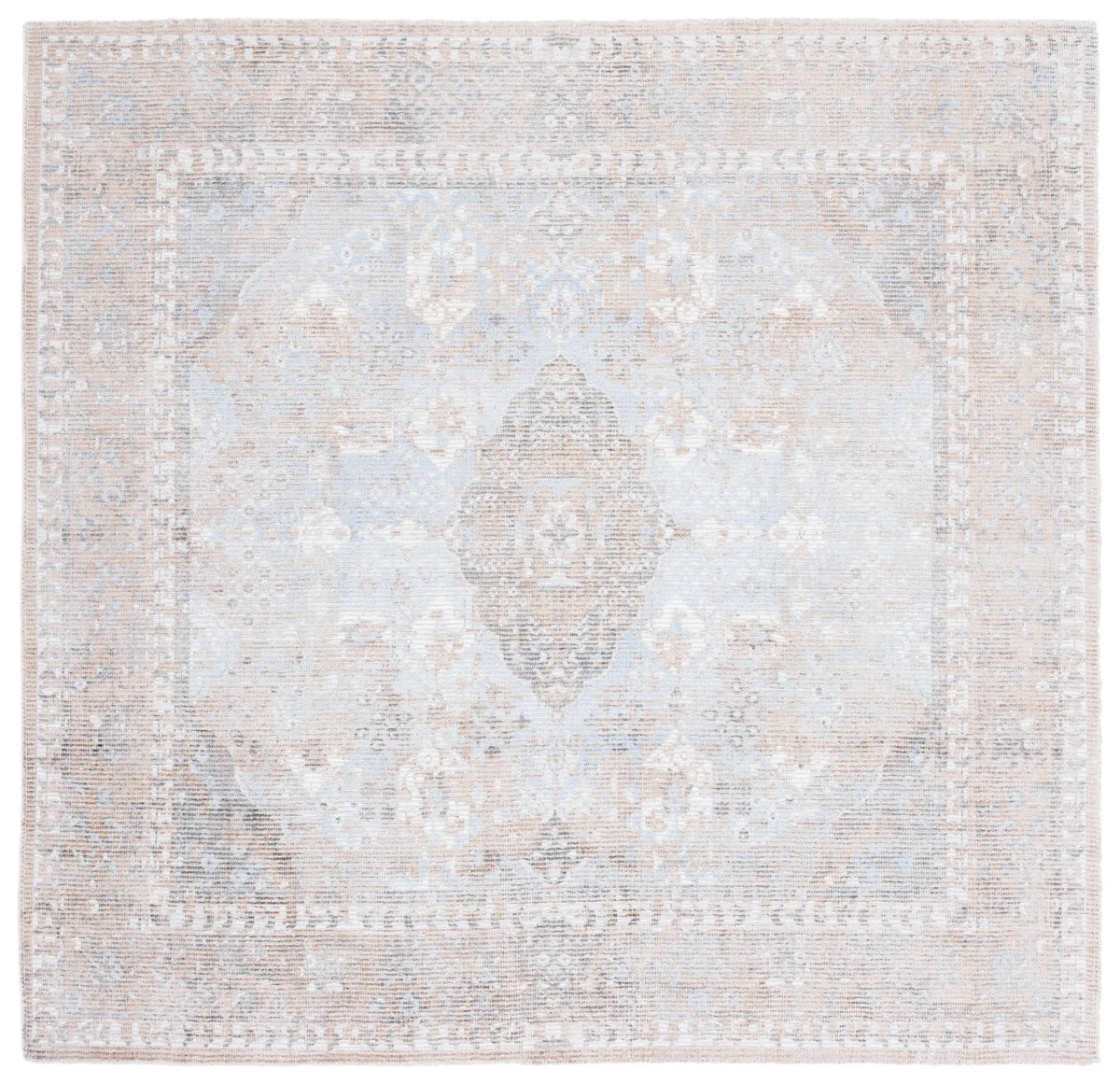 Safavieh Restoration Vintage 6'-0" x 6'-0" Rug in Beige / Sand