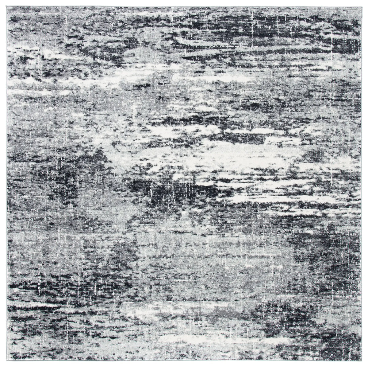Safavieh Evoke 6'-7" x 6'-7" Rug in Ivory / Dark Grey
