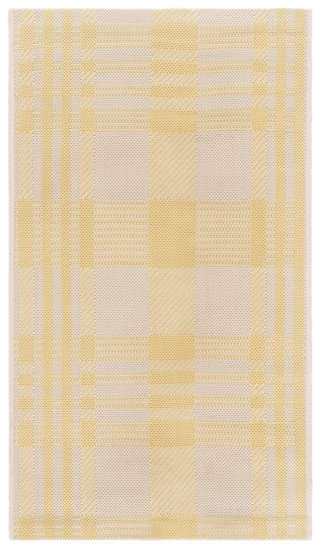 Safavieh Courtyard 2'-0" x 3'-7" Rug in Gold / Beige