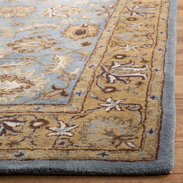 Safavieh Heritage 5'-0" x 8'-0" Rug in Blue / Gold