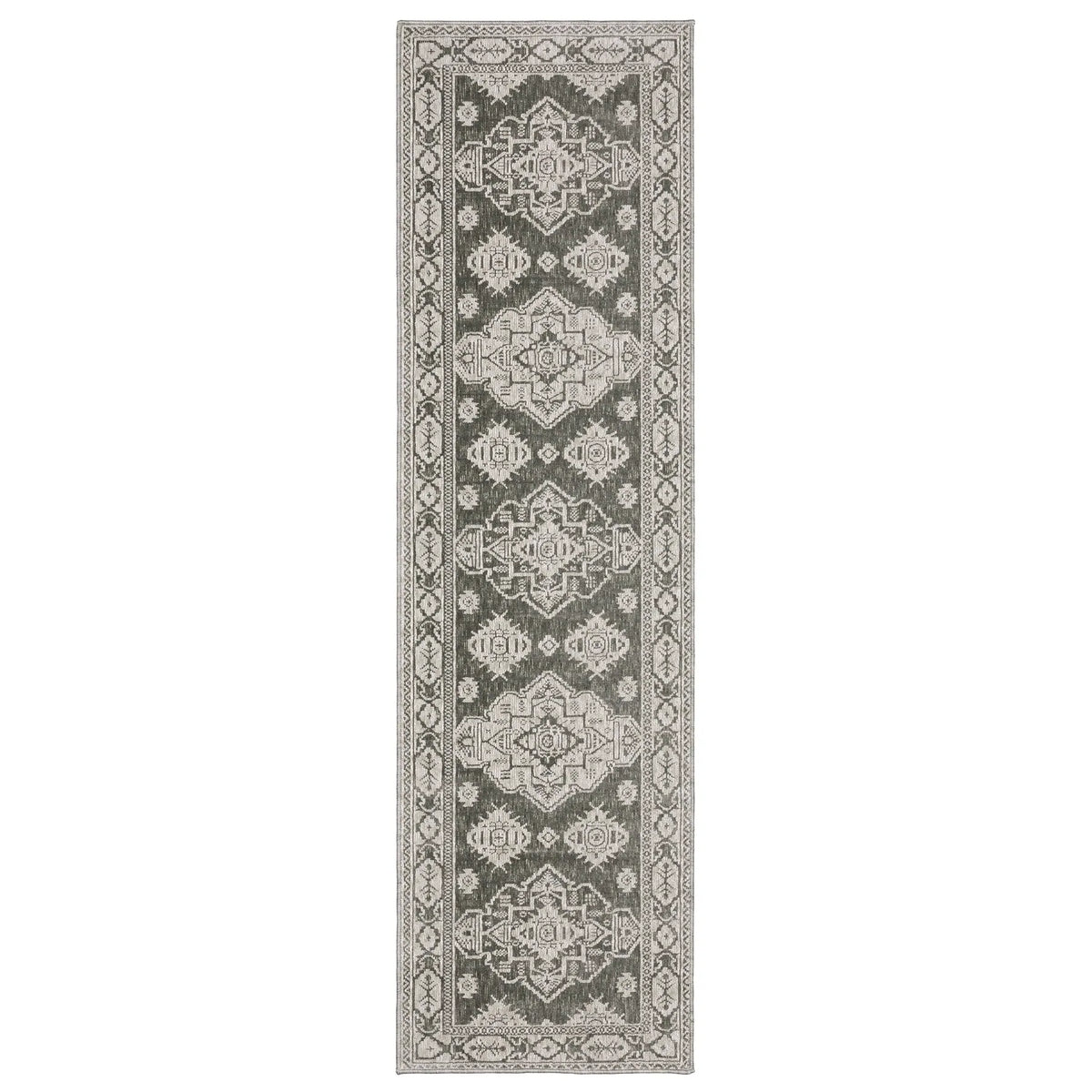 Oriental Weavers Sphinx Intrigue Int06 Grey/ Grey Rug - runner