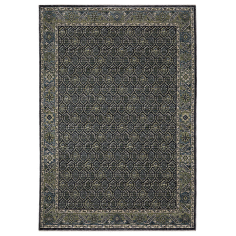 Oriental Weavers Sphinx ELIANA ELI01 Blue Border Rugs