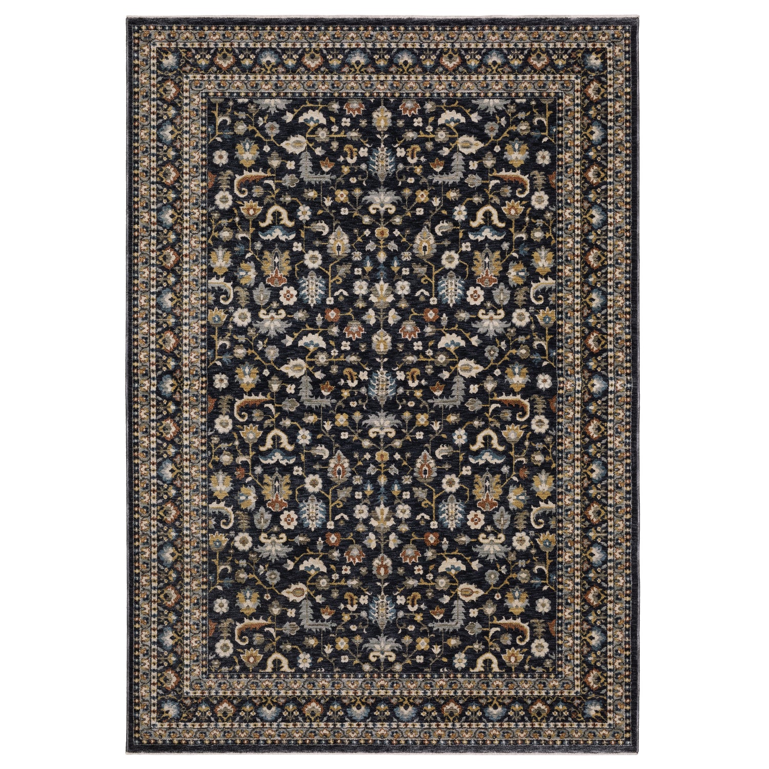 Oriental Weavers Sphinx ELIANA ELI04 Blue Border Rugs