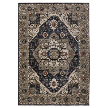 Oriental Weavers Sphinx ELIANA ELI07 Brown Medallion Rugs