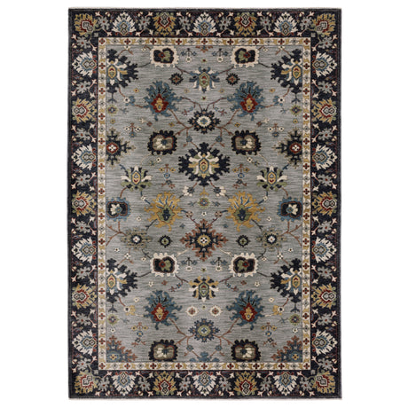 Oriental Weavers Sphinx ELIANA ELI08 Blue Floral Rugs