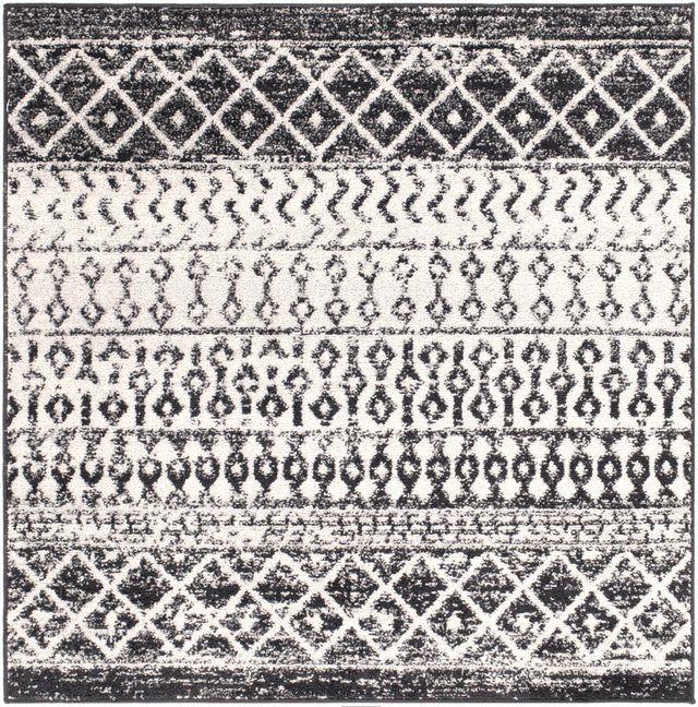 Surya Elaziz Elz-2307 Black, Light Gray, Gray, White Rug.