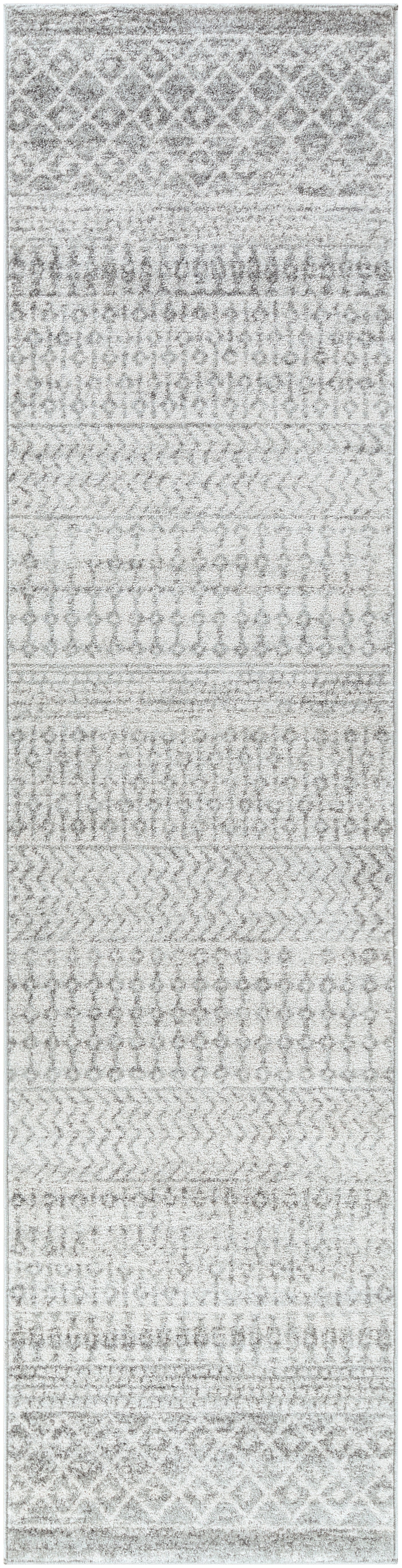 Surya Elaziz Elz-2308 Light Gray, Gray, White Rug.
