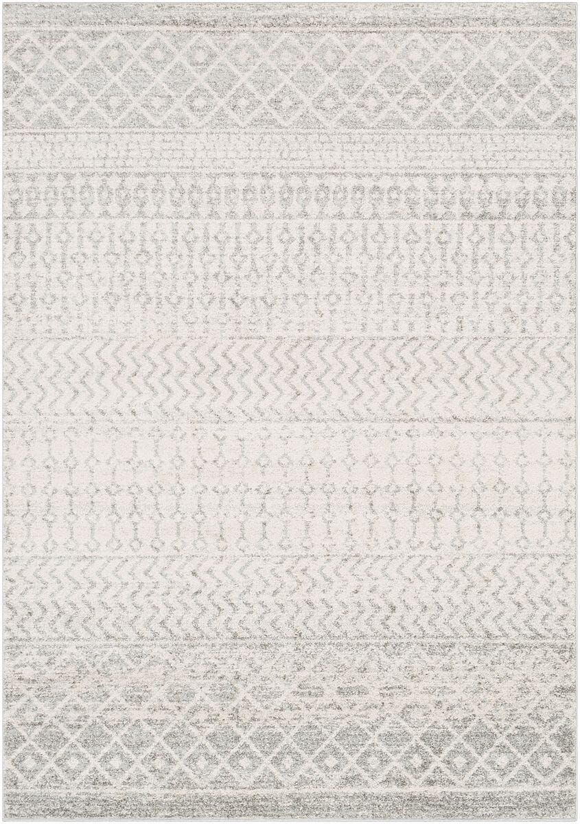 Surya Elaziz Elz-2308 Light Gray, Gray, White Rug.