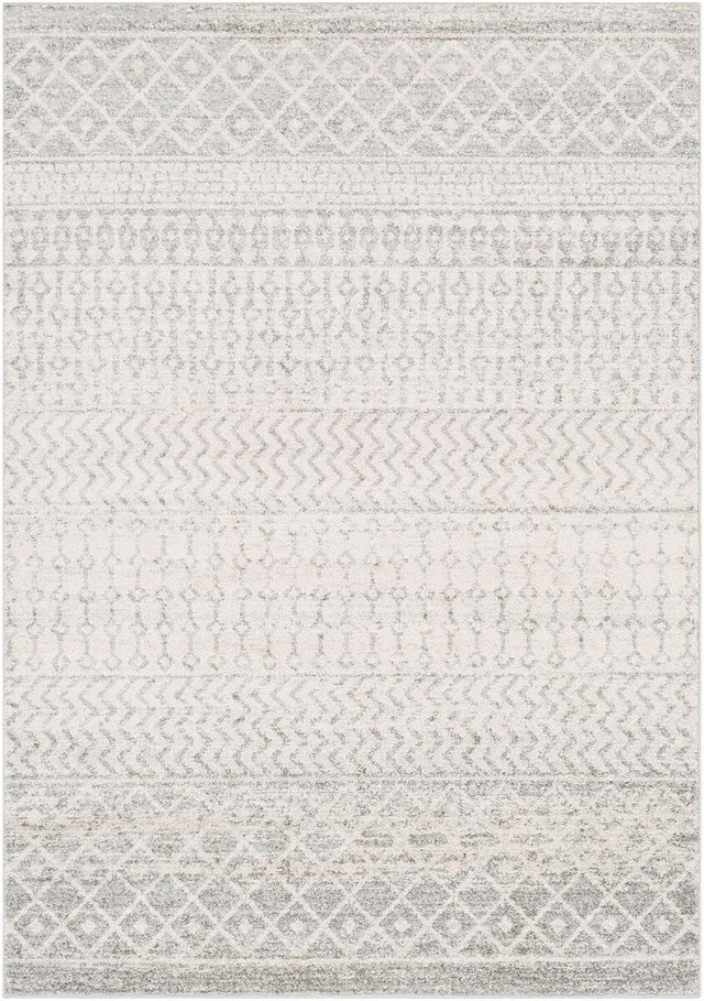 Surya Elaziz Elz-2308 Light Gray, Gray, White Rug.