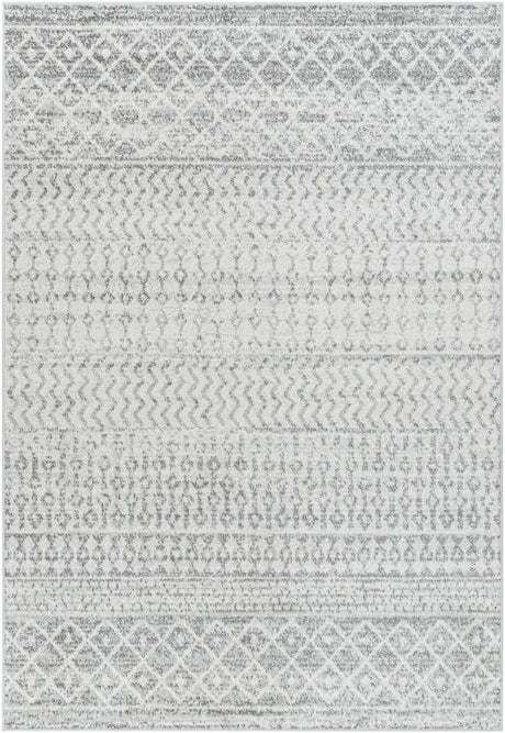 Surya Elaziz Elz-2308 Light Gray, Gray, White Rug.