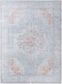 Surya Embrace Ema-2307 Silver, Light Grey, Metallic - Silver, Light Silver Rug.