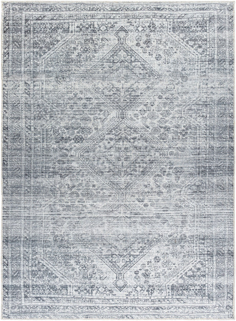 Surya Embrace Ema-2312 Metallic - Silver, Light Grey, Silver, Pewter, Slate Rug.