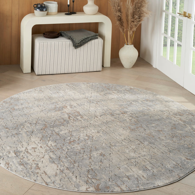Nourison Quarry Qua03 Beige/Grey Rugs