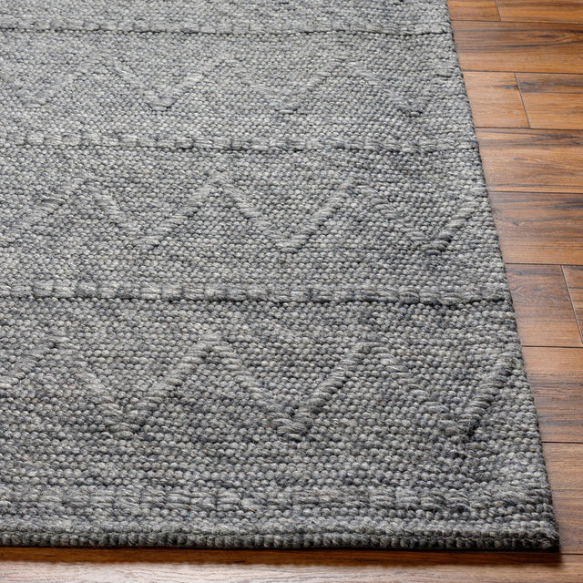 Surya Empoli Epo-2304 Grey, Pewter, Dark Grey Rug.