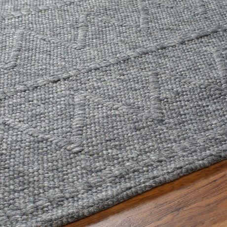 Surya Empoli Epo-2304 Grey, Pewter, Dark Grey Rug.