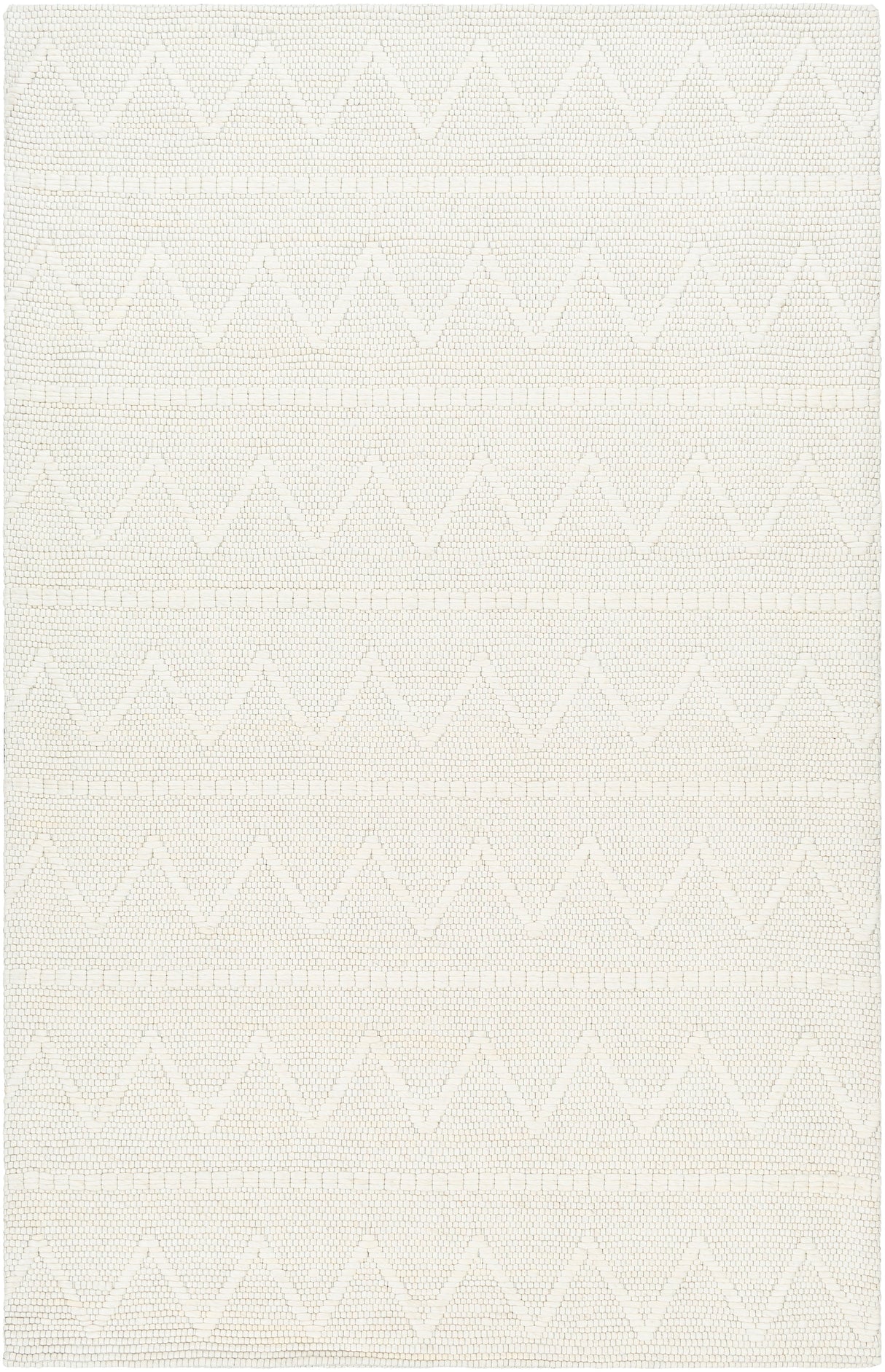 Surya Empoli Epo-2305 Off-White, Light Silver Rug.