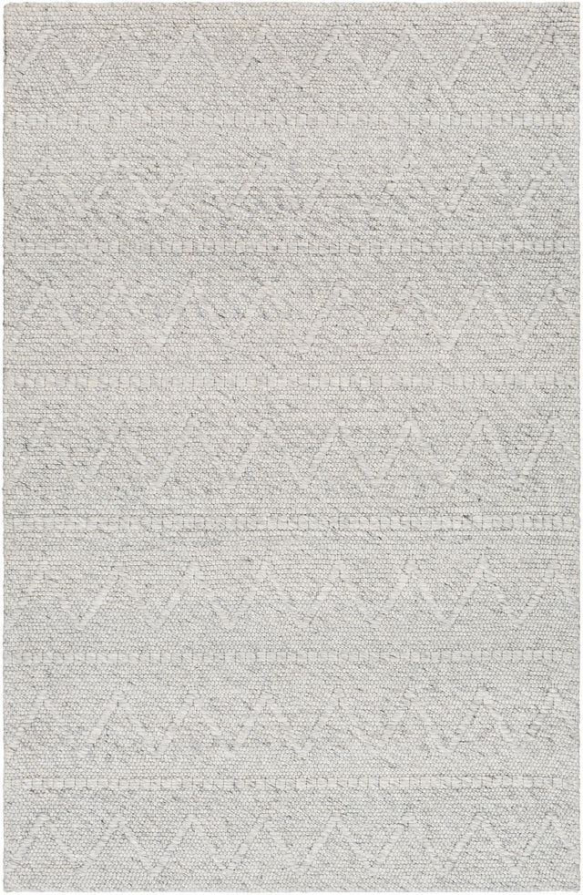 Surya Empoli Epo-2307 Silver, Light Grey Rug.