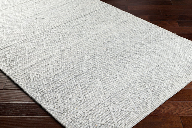Surya Empoli Epo-2307 Silver, Light Grey Rug.