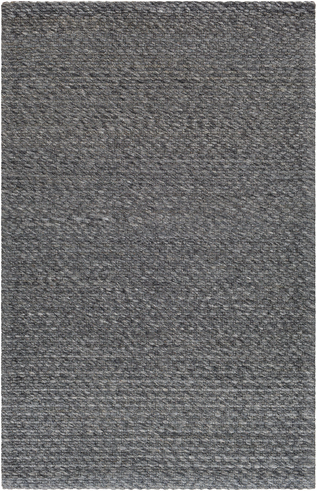 Surya Empoli Epo-2308 Dark Grey, Charcoal, Grey, Nickel Rug.