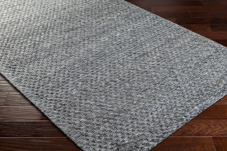 Surya Empoli Epo-2308 Dark Grey, Charcoal, Grey, Nickel Rug.