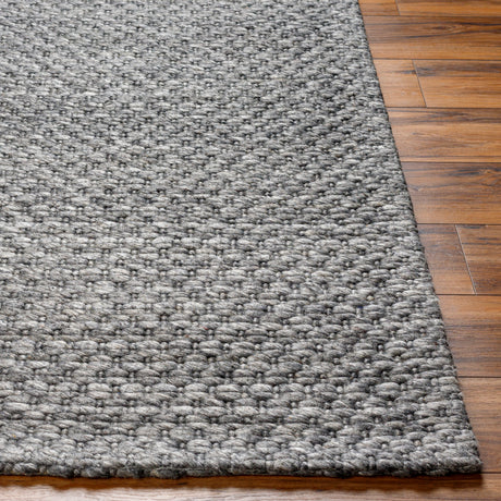 Surya Empoli Epo-2308 Dark Grey, Charcoal, Grey, Nickel Rug.