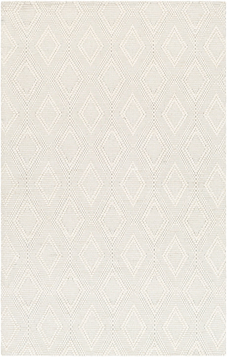 Surya Empoli Epo-2313 Off-White, Light Silver Rug.