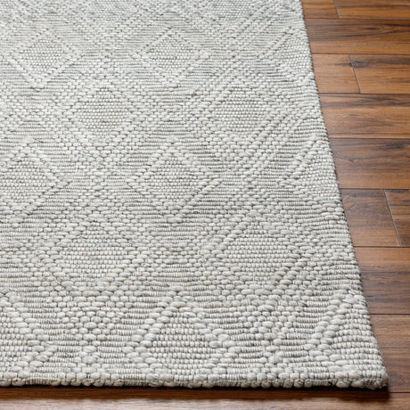 Surya Empoli Epo-2315 Pale Slate, Light Grey, Sterling Grey, Metallic - Silver Rug.