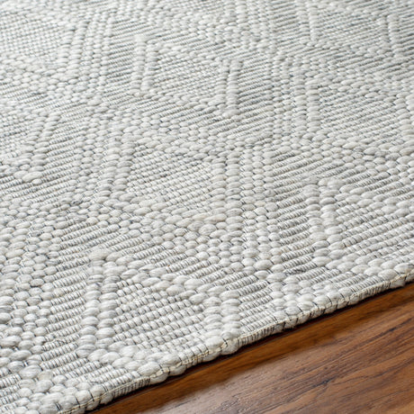 Surya Empoli Epo-2315 Pale Slate, Light Grey, Sterling Grey, Metallic - Silver Rug.