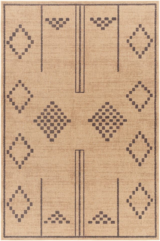 Surya Ez Jute Ezt-2303 Khaki, Natural, Camel Rug.