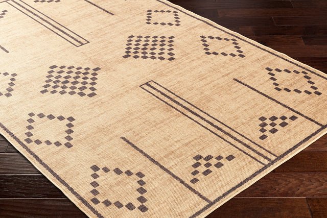Surya Ez Jute Ezt-2303 Khaki, Natural, Camel Rug.