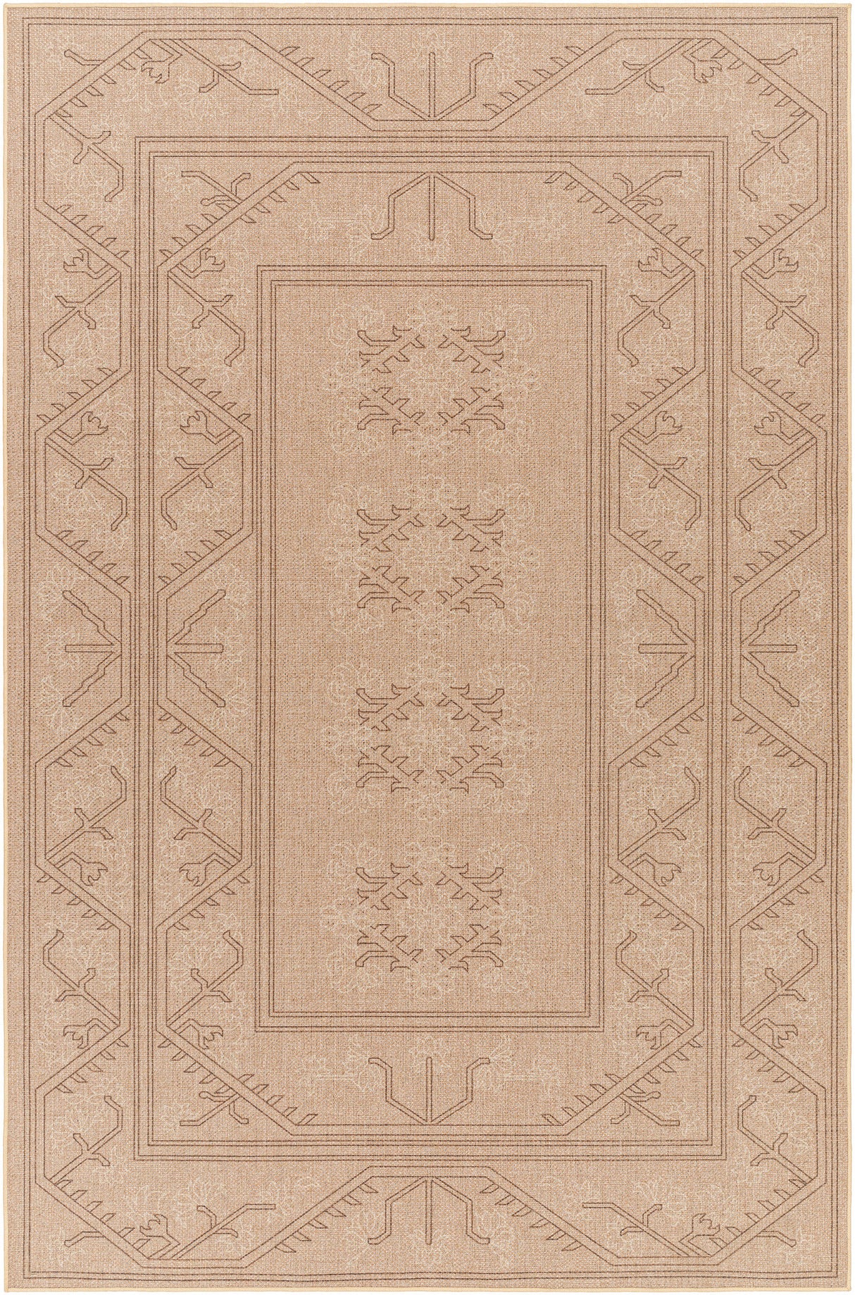Surya Ez Jute Ezt-2304 Khaki, Camel, Natural Rug.