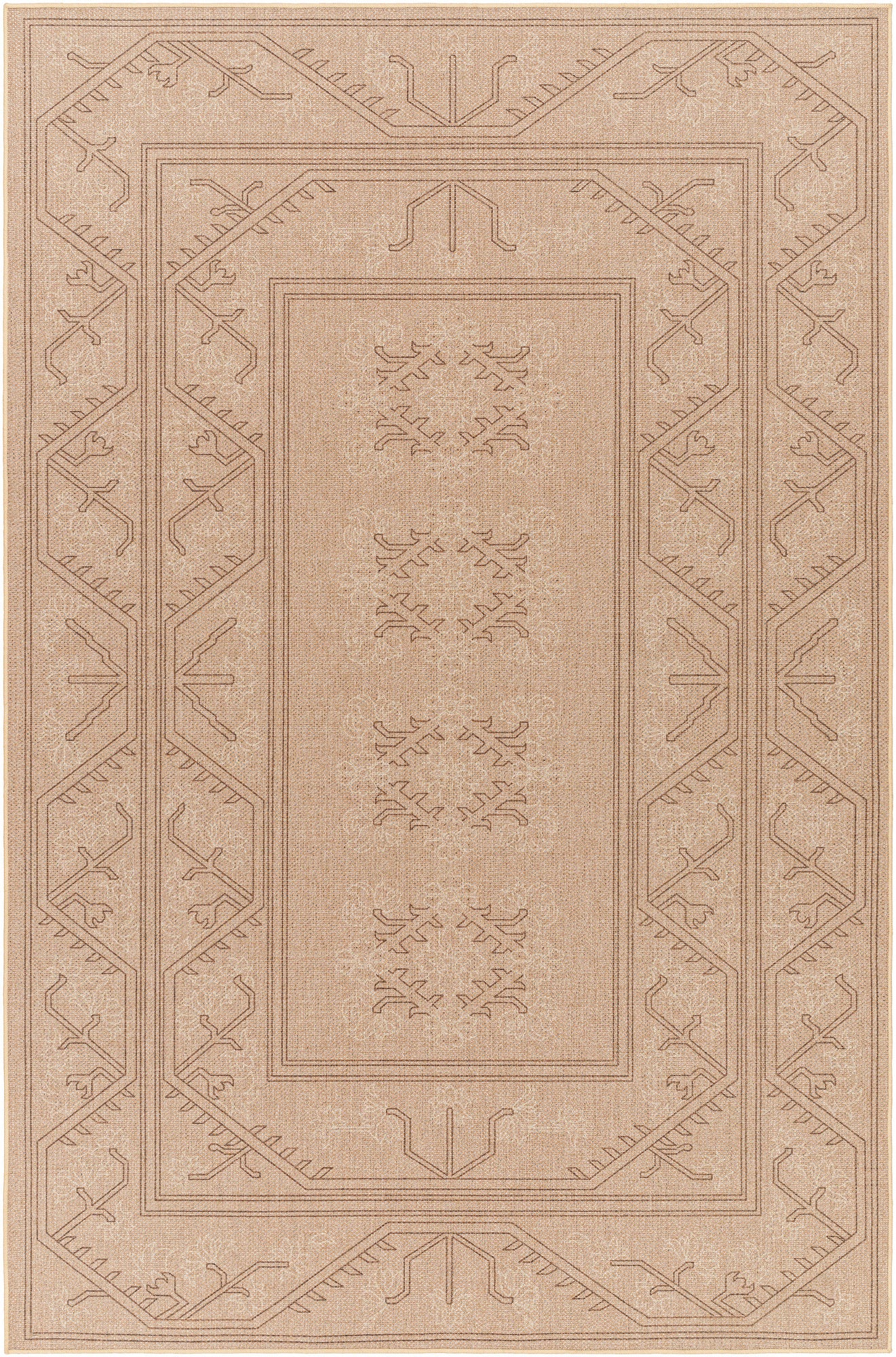 Surya Ez Jute Ezt-2304 Khaki, Camel, Natural Rug.
