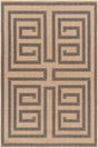 Surya Ez Jute Ezt-2307 Khaki, Steel Grey, Eggplant Rug.