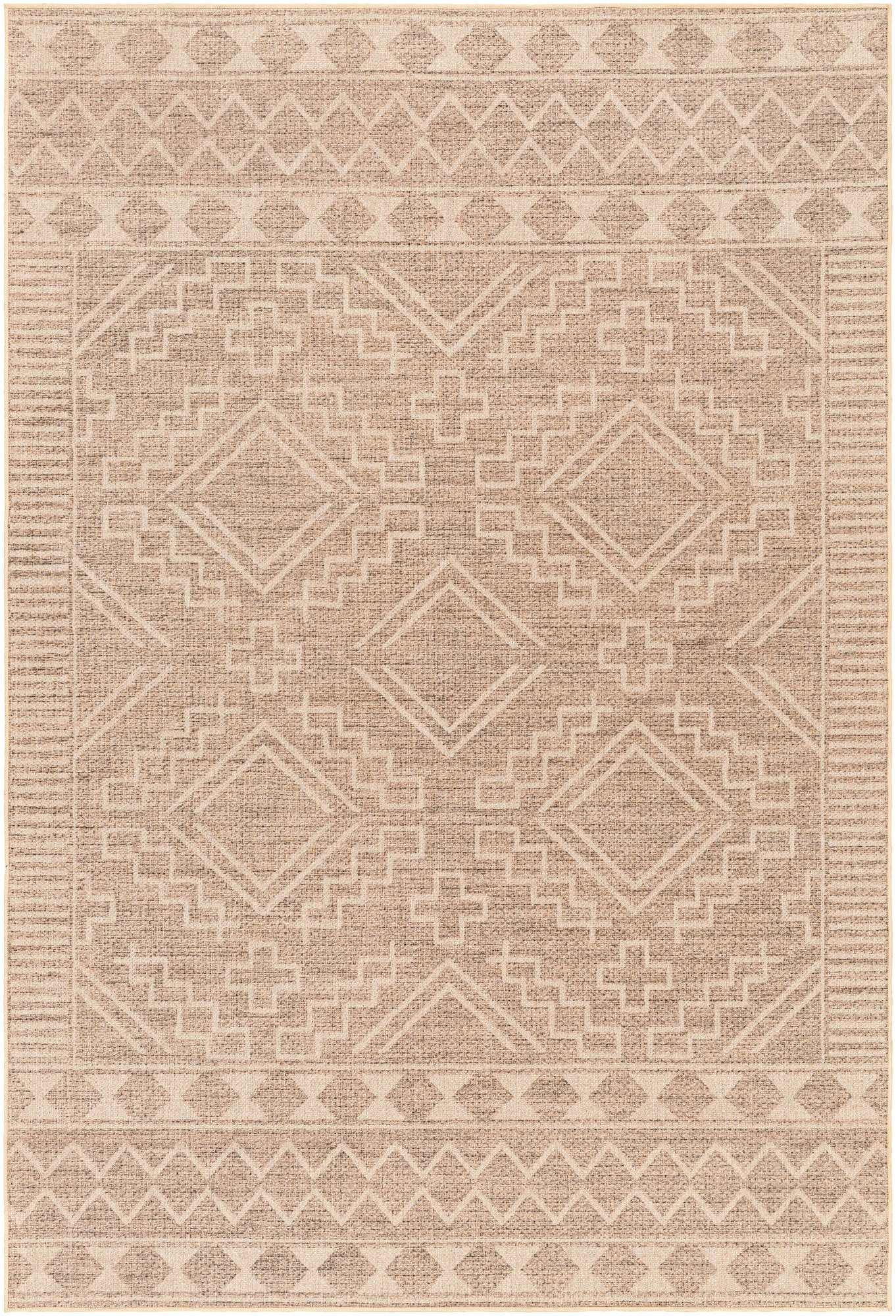 Surya Ez Jute Ezt-2311 Khaki, Natural Rug.