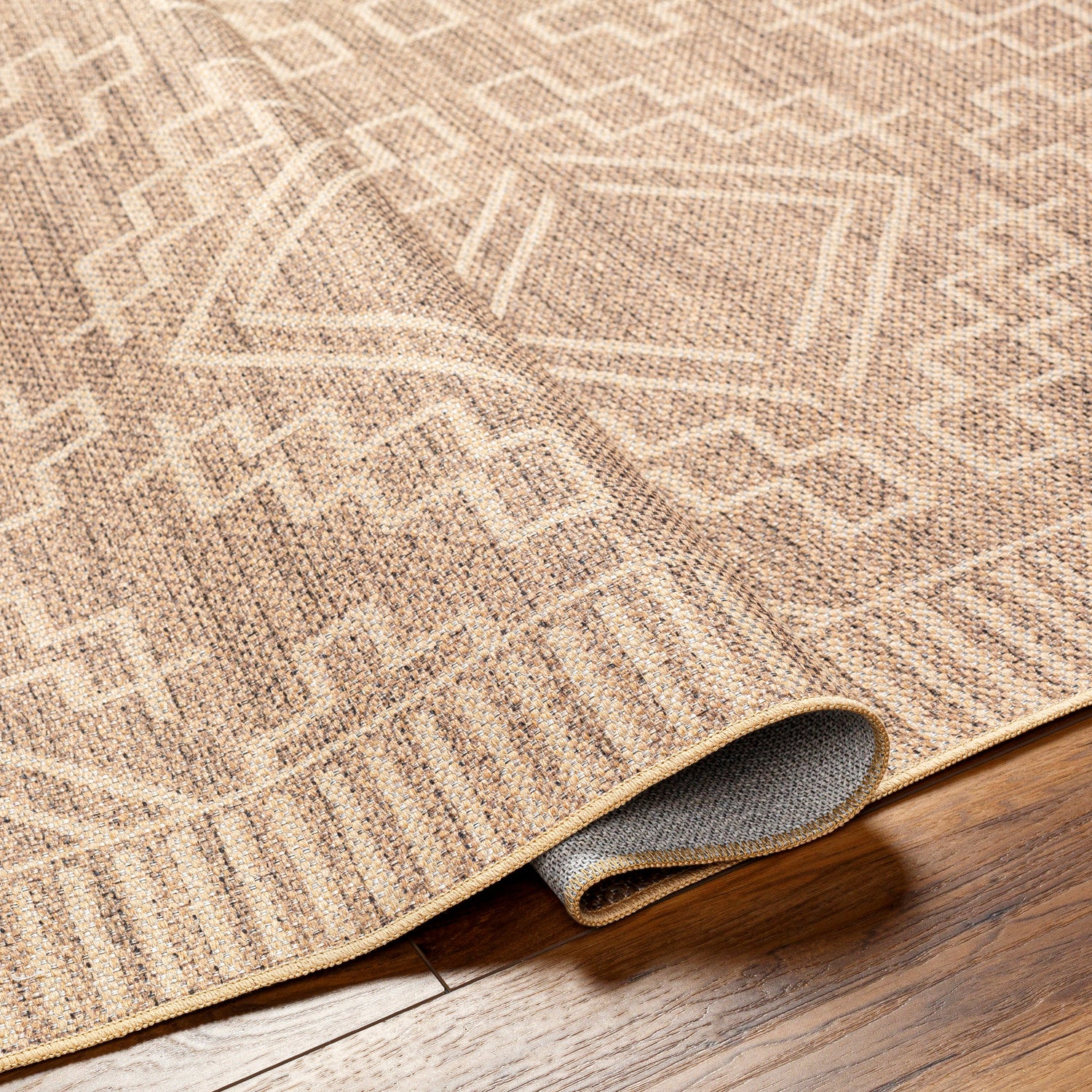 Surya Ez Jute Ezt-2311 Khaki, Natural Rug.