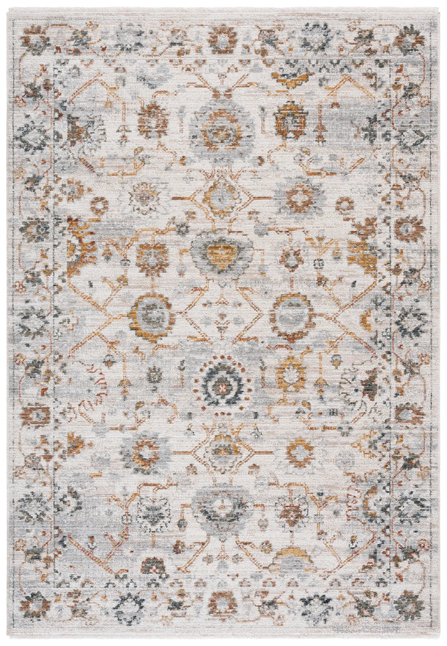 Safavieh Vintage Rosewood 4'-0" x 6'-0" Rug in Ivory / Grey Rust